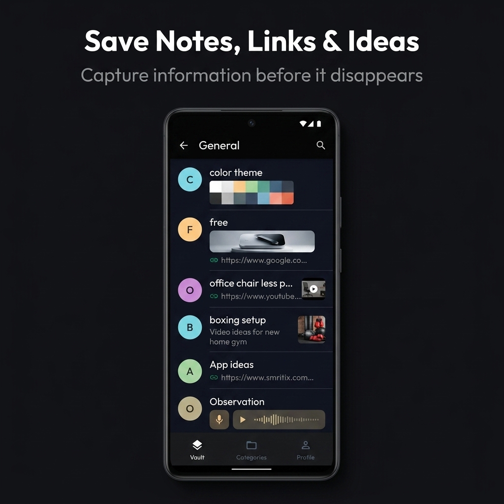 Daily Memory Capture Interface